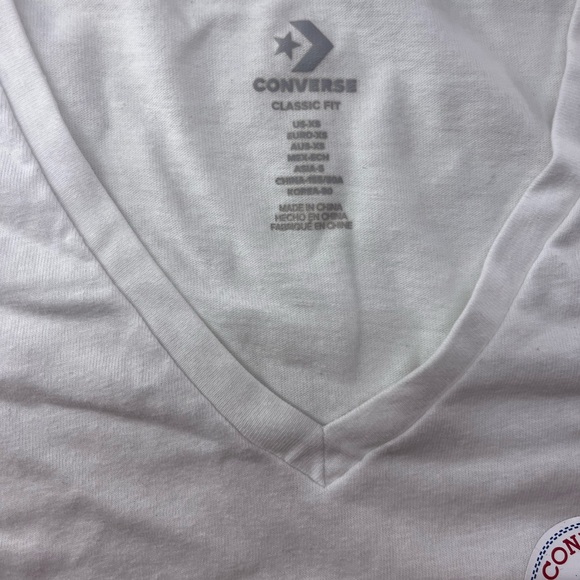 Converse white T-shirt - Picture 2 of 2